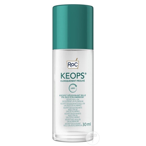 Roc Keops Deodorant Roll 0%Aluminiu 30ml