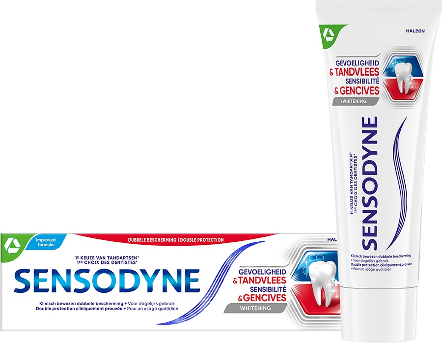 Sensodyne Sensitivity & Gum Pastă De Dinți Cu Efect De Albire Tub 75ml