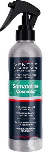 Somatoline Cosmetic Men Spray Cu Efect Criogenic Pentru Burtă Abdomen 200ml