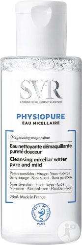 SVR Physiopure Apă Micelară Piele Sensibilă Flacon 75ml