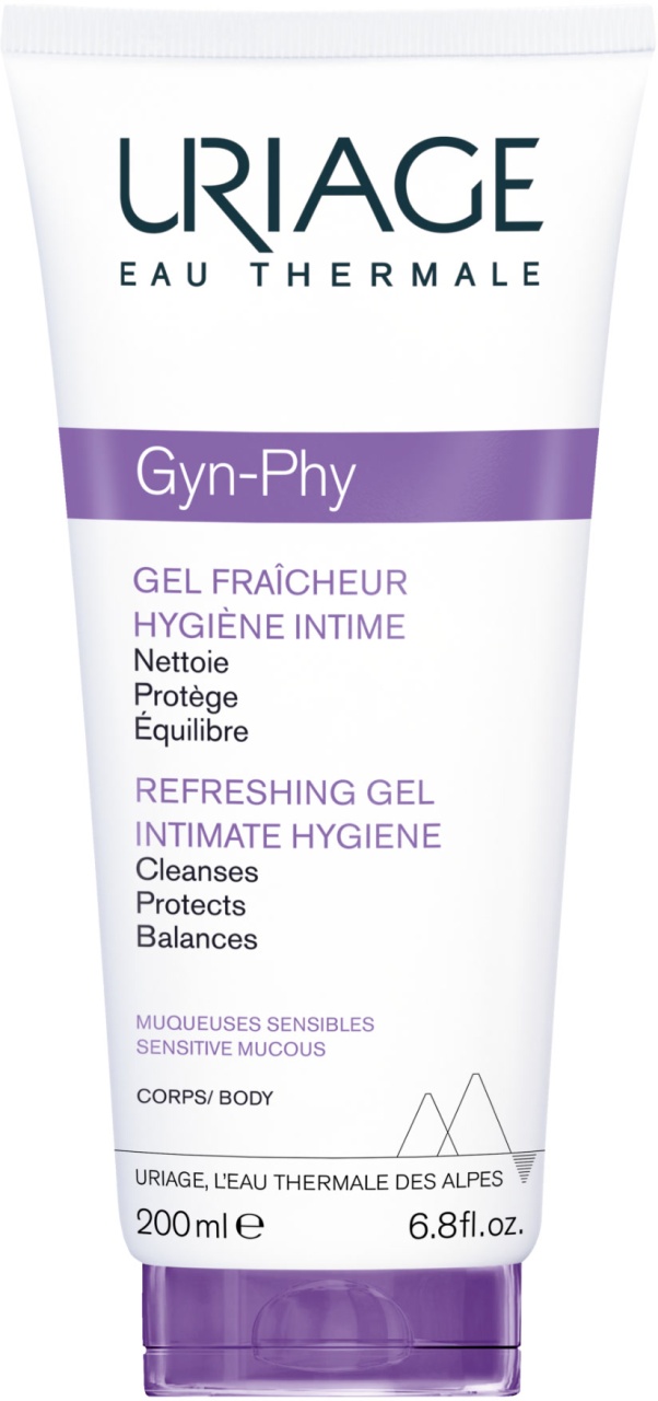 Uriage Gyn-Phy Gel De Prospetime Igienă Intimă Membrane Mucoase Sensibile Tub 200ml