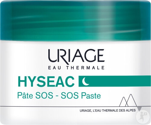 Uriage Hyséac Pastă SOS Noapte Piele Cu Tendință Acneică 15g