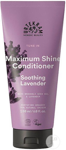 Urtekram Tune In Maximum Shine Balsam Lavandă Calmant Tub 180ml