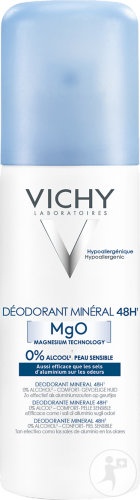 Vichy Deodorant Mineral 48h Piele Sensibilă Spray Aerosol 125ml