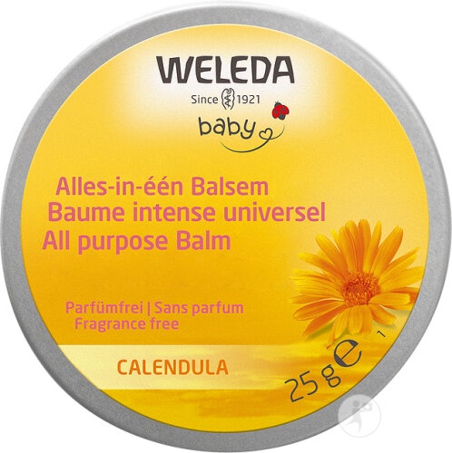 Weleda Baby Balsam Universal Intens Cu Gălbenele Bio Borcan 25g