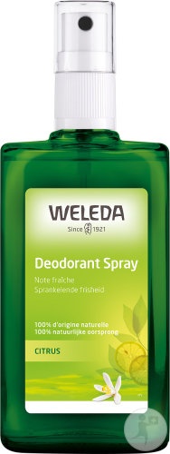 Weleda Deodorant Spray Cu Citrice 100ml