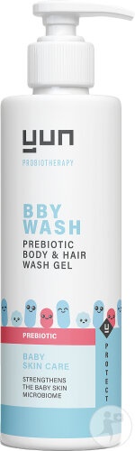 Yun Baby Wash Gel Curățare Corp Și Păr 200ml