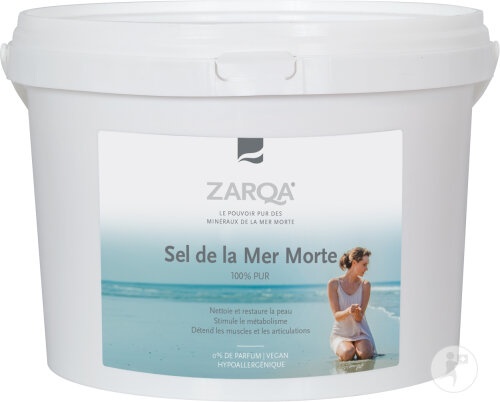 Zarqa Cristale De Sare Din Marea Moartă Găleată 5kg