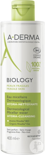 A-Derma Biology Apă Micelară Hidratantă Ten Sensibil 400ml