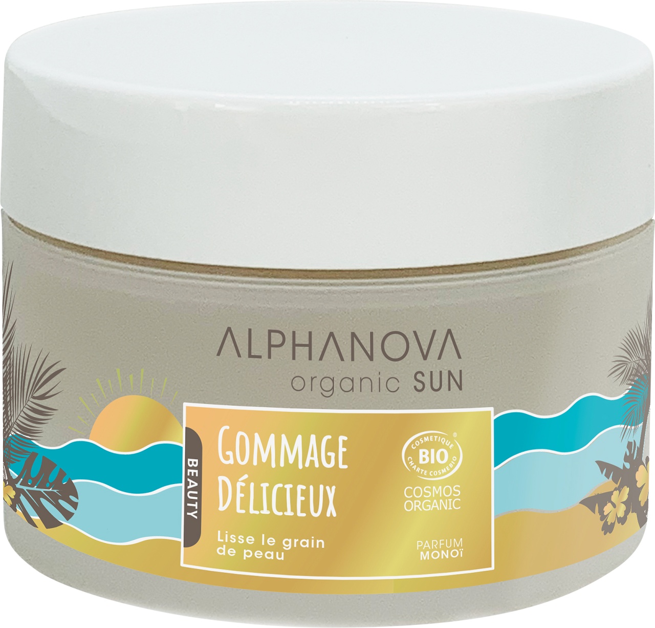 Alphanova Sun Exfoliant Minunat Parfum Monoi Bio 200ml