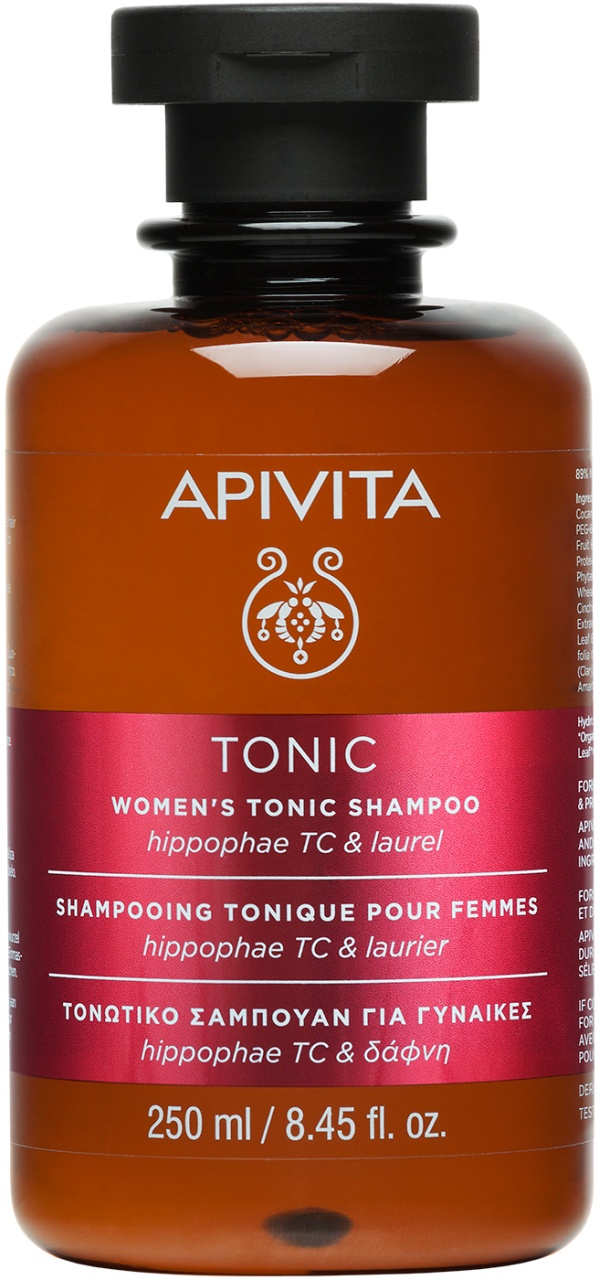 Sampon tonifiant pentru femei, 250 ml, Apivita - imagine 3