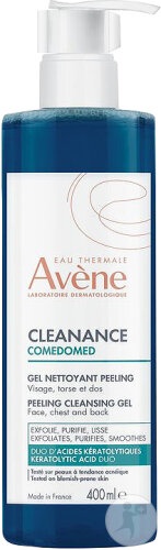 Avene Cleanance Comedomed Gel Exfoliant Pentru Față, Piept Și Spate 400ml