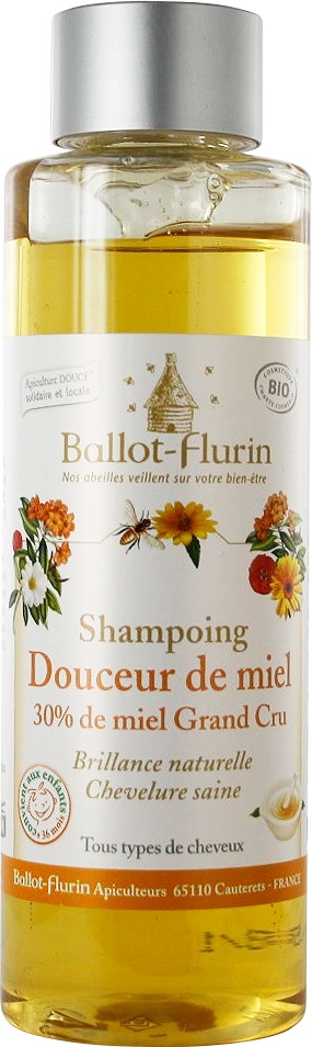 Ballot-Flurin Șampon Delicat cu Miere Pentru Toate Tipurile de Păr Flacon 250ml
