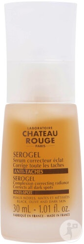 Château Rouge Sérogel Ser Corector Luminozitate Anti-Pete Pentru Ten Negru Măsliniu Și Mixt 30ml