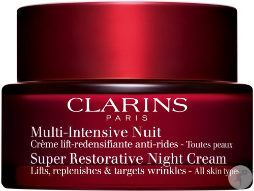 Clarins Multi-Intensive Cremă De Noapte Lift-Repulpant Anti-Rid Toate Tipurile De Piele 50ml