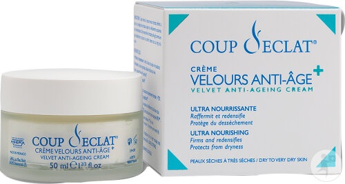 Coup D'Éclat Cremă Catifelată Anti-Îmbătrânire Ten Uscat Până La Foarte Uscat 50ml