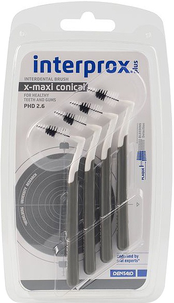 Dentaid Interprox Plus X Maxi Periuță Interdentală 4 Bucăți