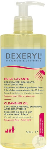 Dexeryl Ulei De Curățare Pentru Igienă Piele Foarte Uscată Și Atopică Față Și Corp 500ml