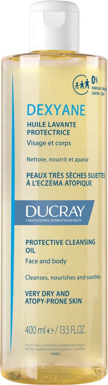 Ducray Dexyane Ulei De Spălare Protector Piele Foarte Uscată Predispusă La Eczemă Atopică 400ml