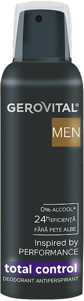 Gerovital Men Deodorant Antiperspirant Total Control 150ml