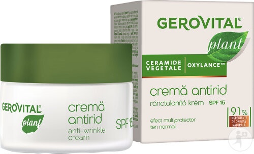 Gerovital Plant Cremă Antirid SPF15 50ml