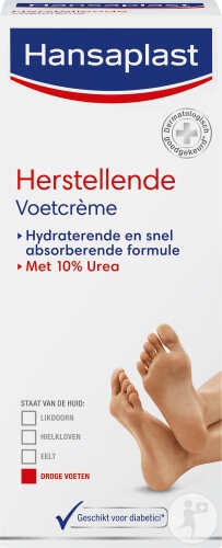 Hansaplast Crema De Picioare Hidratantă Pentru Piele Uscată Tub 100ml