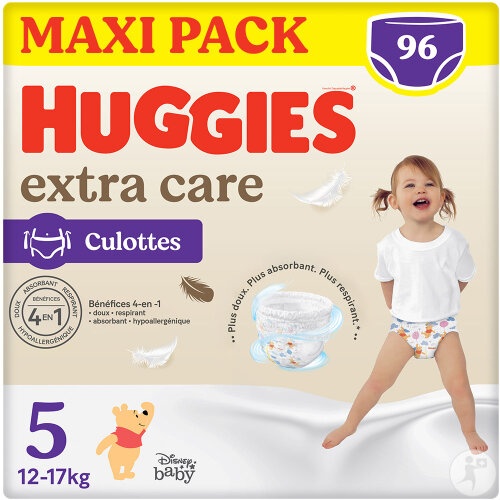 Huggies Extra Care Scutece Chiloțel Mărimea 5 Copii 4x24 Bucati