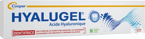 Hyalugel Pastă De Dinți Cu Acid Hialuronic Tub 75ml