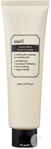 Klairs Gentle Black Gel De Curățare Pentru Față 140ml