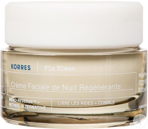 Korres White Pine Cremă De Noapte Regenerantă 40ml