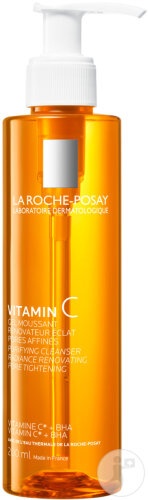 La Roche-posay Gel De Curățare Cu Vitamina C Pură Pentru Regenerare Și Luminozitate 200ml
