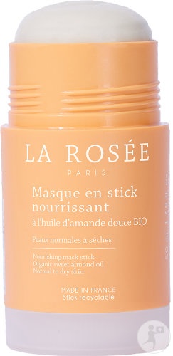 La Rosée Mască Stick Nutritivă Cu Ulei De Migdale Dulci Bio 50ml