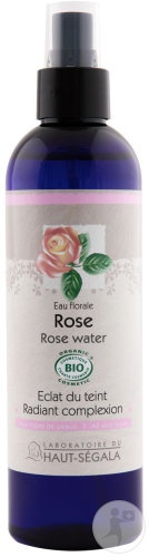 Laboratoire Du Haut-Ségala Apă Florală De Trandafir Bio Pentru Strălucirea Tenului 250ml