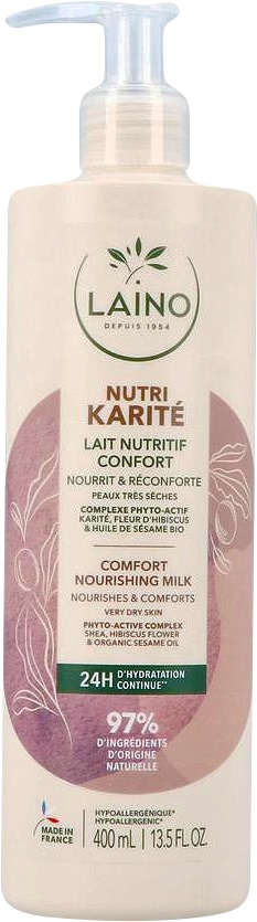 Laino Nutri Karité Lapte Nutritiv Confort Pentru Piele Foarte Uscată 400ml