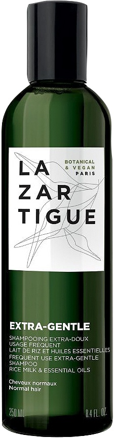 Lazartigue Extra-Gentle Șampon Extra-Delicat Utilizare Frecventă Păr Normal 250 ml