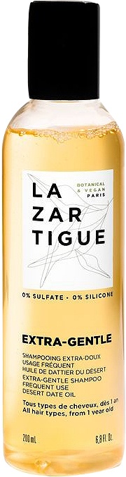 Lazartigue Șampon Extra-Delicat Pentru Utilizare Frecventă 200ml