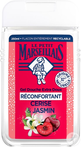 Le Petit Marseillais Gel Duș Delicat Cireșe Iasomie Flacon 250ml