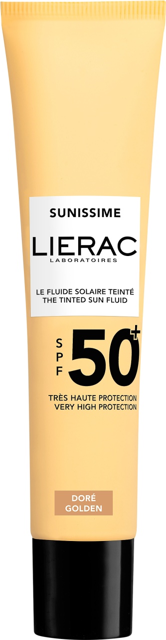Lierac Sunissime The Tinted Sun Fluid SPF50+ Protecție Solară Nuanțatoare Toate Tipurile De Ten 40ml