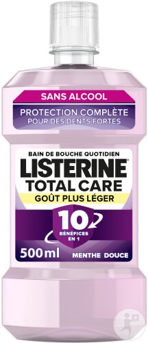 Listerine Apă De Gură Total Care 10 In 1 Fără Alcool 500ml