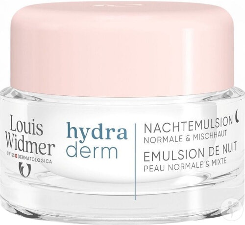 Louis Widmer Hydraderm Emulsie De Noapte Fără Parfum Pot 50ml