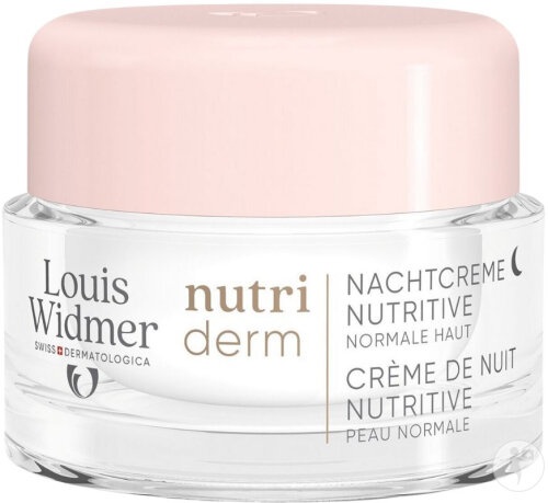 Louis Widmer Nutriderm Cremă De Noapte Nutritivă Fără Parfum 50ml