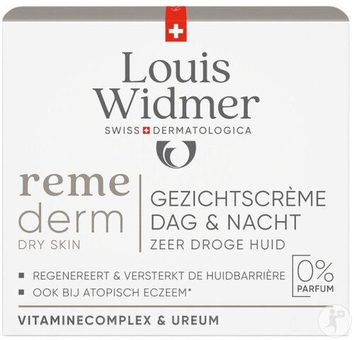 Louis Widmer Remederm Cremă De Față Fără Parfum Zi & Noapte 50ml