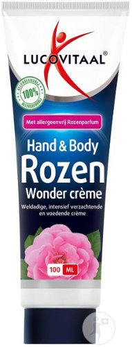Lucovitaal Rose Wonder Cremă De Mâini Și Corp Hrănitoare Și Catifelantă 100ml
