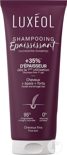 Luxéol Șampon Volumator Pentru Păr Fin Tub 200ml