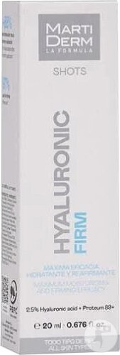 Martiderm Shot Acid Hialuronic Fermitate Pentru Toate Tipurile De Ten 20ml