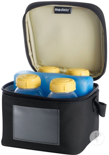Medela Set Frigider 1 Geantă + 4 Biberoane 150ml + 1 Element Răcoritor