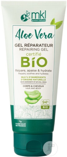 MKL Green Nature Gel Reparator Aloe Vera Bio Corp Și Păr 100ml