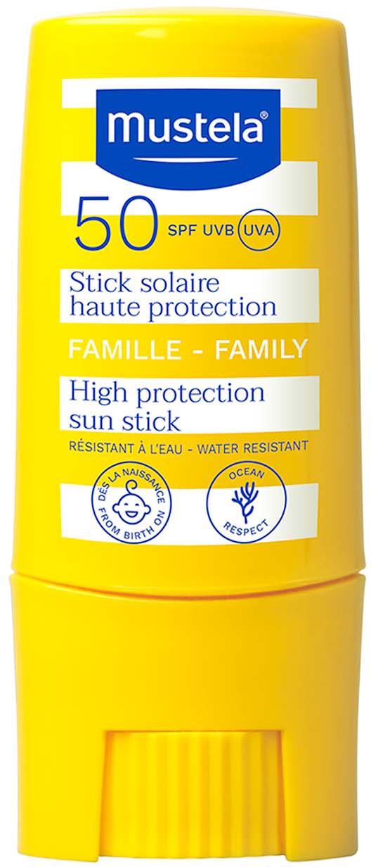 Mustela Famille Stick Solar SPF50 Protecție Ridicată 9ml