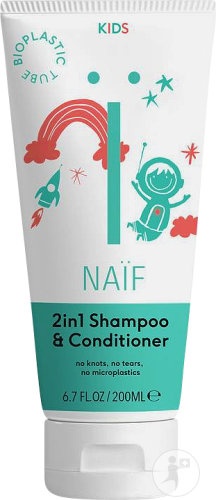 Naïf Kids 2in1 Șampon Și Balsam Tub 200ml