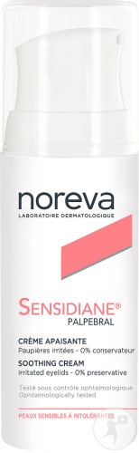 Noreva Sensidiane Palpebral Cremă Calmanta Pleoape Iritate Și Piele Sensibilă Sau Intolerantă 20ml